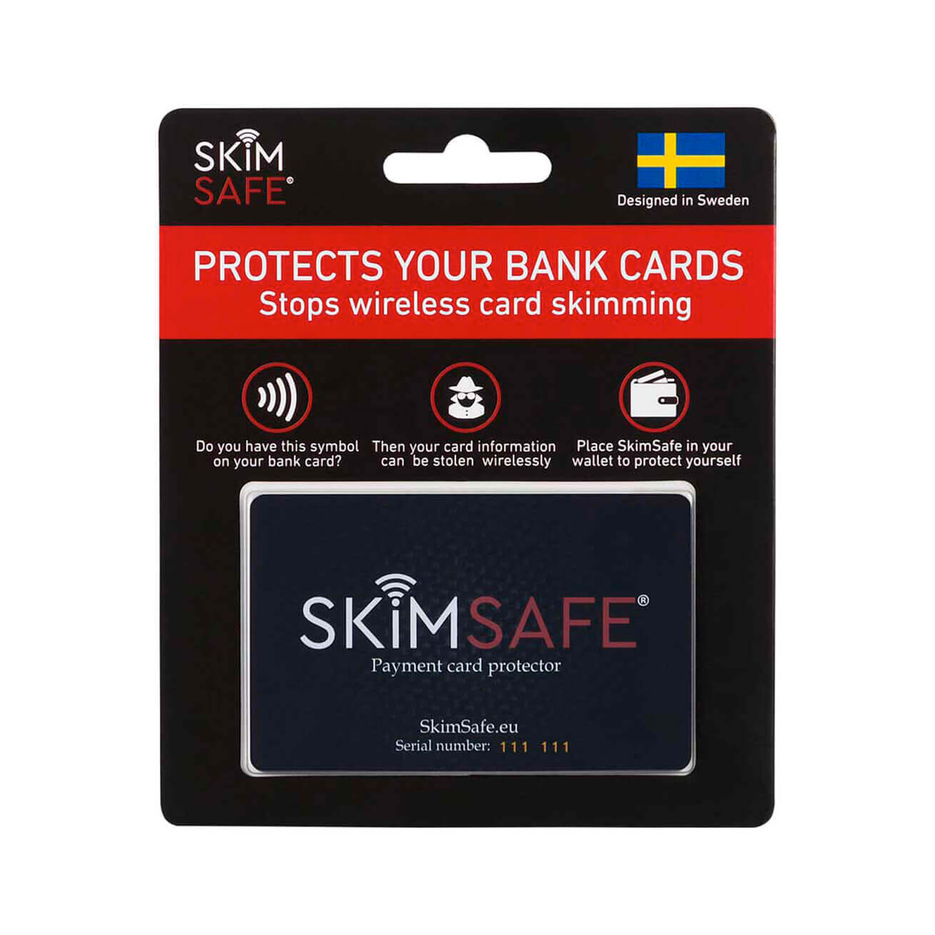 SkimSafe beskyttelseskort